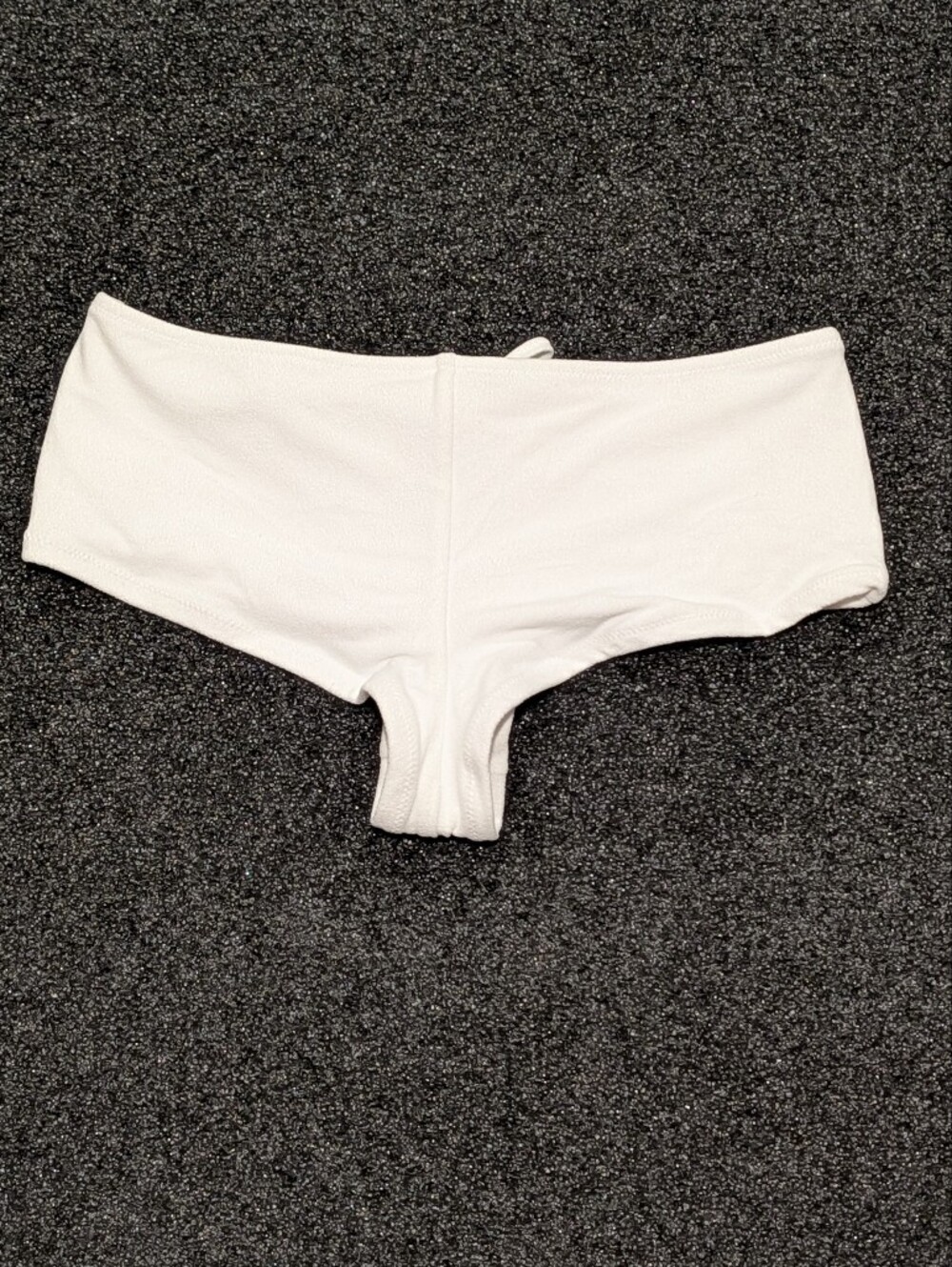 aerie White Shorts Cheeky Bikini Bottoms Size Small - Picture 6 of 6